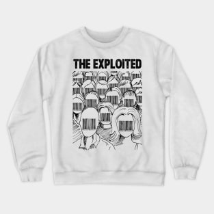 Barcode face The Exploited Crewneck Sweatshirt